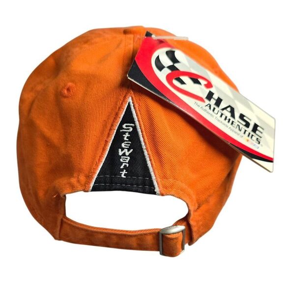 Tony Stewart Orange Chase Authentics Adjustable Cap With #20 Embroidery Nascar - Picture 4 of 11